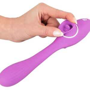 Vibrator 2 Function Bendable Vibe Lila-4024144638864