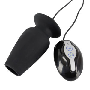 Lust Tunnel Plug mit Bullet Vibrator-4024144605514