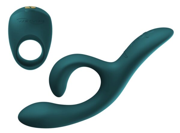 "Date Night" Toy-Set mit Rabbitvibrator Nova 2 und Vibro-Penisring We-Vibe Grün-4251460616201