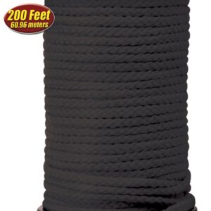 Bondage-Seil (60 Meter lang) Fetish Fantasy Series Schwarz-4024144554409