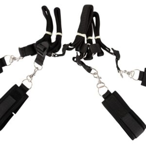 Bettfessel-Set mit 4 Verbindungsstücken für die Matratze Fetish Fantasy Series S...-4024144557806