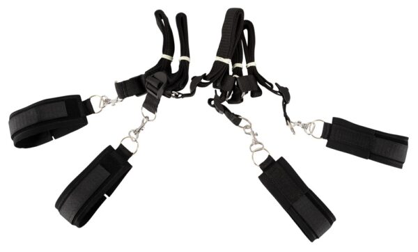 Bettfessel-Set mit 4 Verbindungsstücken für die Matratze Fetish Fantasy Series S...-4024144557806