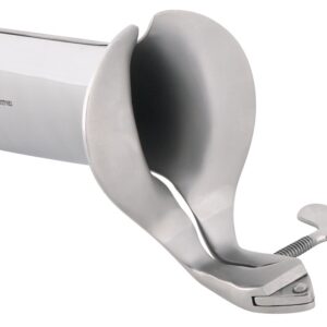 Vaginalspekulum aus Edelstahl Fetish Collection Silber-4024144521869