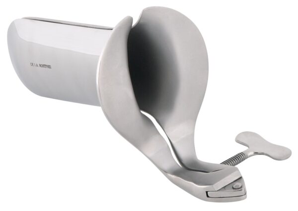 Vaginalspekulum aus Edelstahl Fetish Collection Silber-4024144521869
