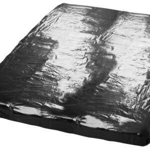 Spannbettlaken (160 x 200 cm) aus Lack rundum stretchumsäumt Fetish Collection S...-4024144231218