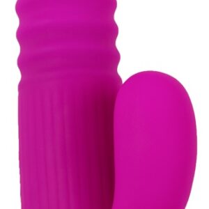 Rabbitvibrator mit 2 Motoren und Stoßfunktion XOUXOU Lila-4024144639175