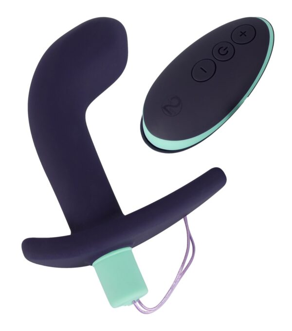 Vibro-Prostataplug mit Fernbedienung 10 Vibrationsrhythmen You2Toys Schwarz-4024144607938