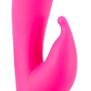 Flexibler Rabbitvibrator mit 7 Vibrationsmodi und 2 Motoren Sweet Smile Pink-4024144607679