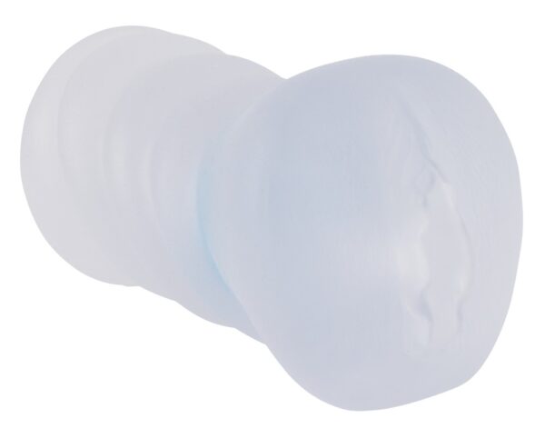 Masturbator in Vagina-Optik mit integriertem Penisring Stroker Transparent-4024144553112