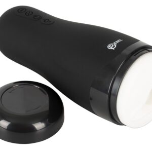 Masturbator mit Wärmefunktion bis 42°C, 5 Vibrationsmodi und 3 Saugmodi Rebel Sc...-4024144114511