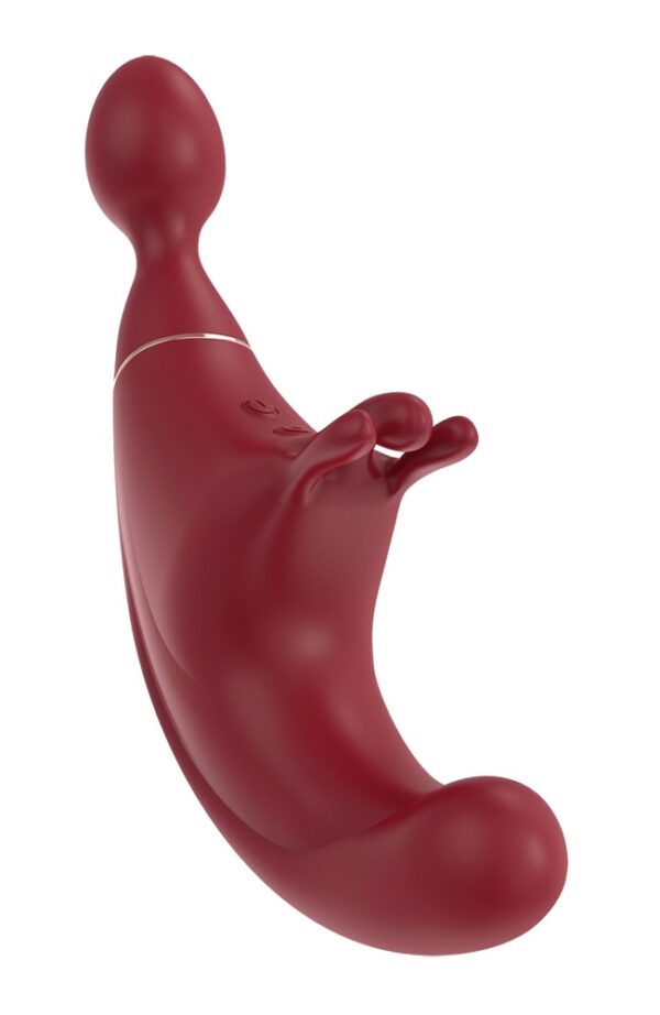 G-Punkt-Vibrator Fusion mit 7 Klopfmodi und 2 Motoren beidseitig nutzbar Adrien ...-8433345112930