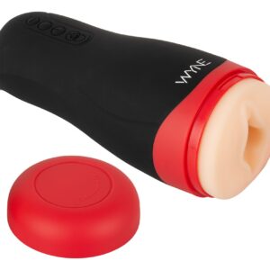 WYNE Masturbator 01 mit Wärmefunktion bis 42°C, 5 Vibrationsmodi und 3 Saugmodi ...-4024144122011