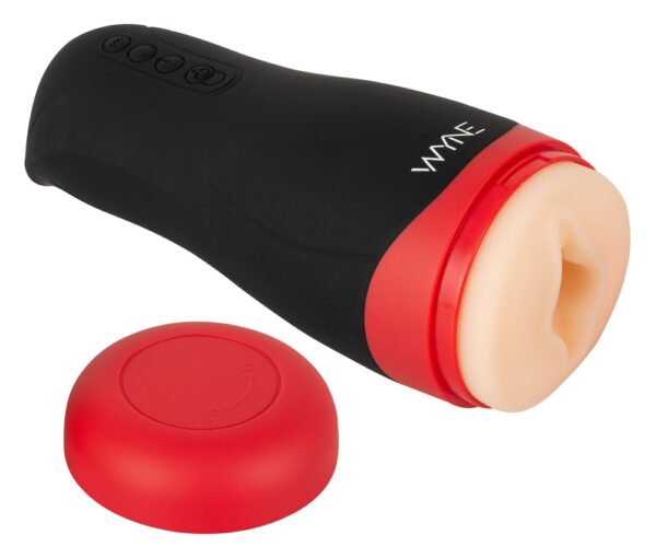 WYNE Masturbator 01 mit Wärmefunktion bis 42°C, 5 Vibrationsmodi und 3 Saugmodi ...-4024144122011