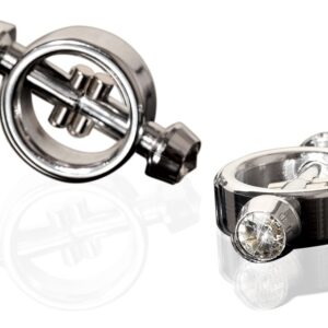 Magnetic Nipple Clamps magnetische Nippelklemmen mit Schmucksteinen Metal Wörx S...-4024144554003
