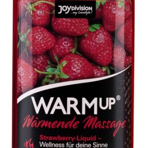 Joydivision WARMup Massageliquid mit Wärme-Effekt und Erdbeeraroma 150 ml-4028403143144