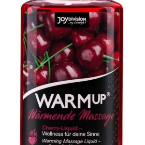 Joydivision WARMup Massageliquid mit Wärme-Effekt und Kirscharoma 150 ml-4028403143243