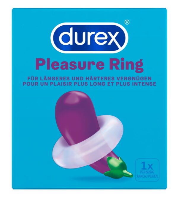 Durex Pleasure Ring Penisring Weiß-4002448069256