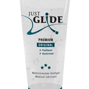 Just Glide Premium Gleitgel mit Hyaluron und Panthenol 200 ml-4024144642571