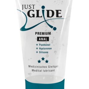 Just Glide Premium Anal Gleitgel mit Hyaluron und Panthenol 50 ml-4024144642588