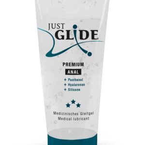 Just Glide Premium Anal Gleitgel mit Hyaluron und Panthenol 200 ml-4024144642595