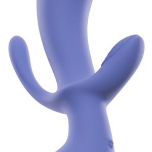 AWAQ.U Vibrator 1 Flexibler Vibrator mit Klitoris- & Analstimulator Lila-4024144212422