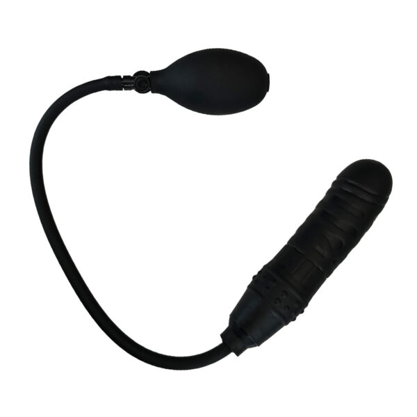 Pumpdildo 'Neo' ohne Kern Schwarz 16,5 cm-