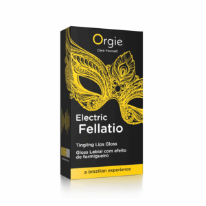 Electric Fellatio Vibrating Kissing & Oral Sex Lip Gloss-5600298351140
