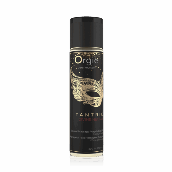 Massage-Öl Tantric Divine Nectar - Sensual Massage Vegetable Oil White Wine & Po...-5600298351232