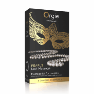 Silikon Massage-Gel Set - Pearls Lust Massage Kit mit Halskette und Guide-5600298351362