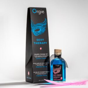 Massage-Öl Sexy Therapy Kissable Massage Set Cotton Candy-5600298351294
