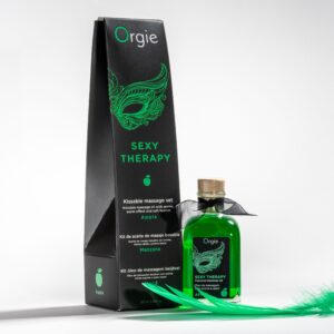 Massage-Öl Sexy Therapy Kissable Massage Set Apple-5600298351300