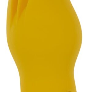 Zungenvibrator mit 3 flexiblen Flatter-Spitzen Gelb-4024144113262