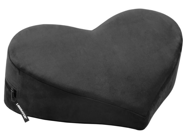 Heart Wedge Herzförmiges Keil-Kissen für Komfort-Sex Schwarz-845628028520