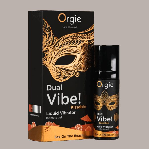 Stimulationsgel Dual Vibe! Liquid Vibrator Sex on the Beach-5600742917328