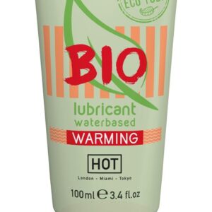 HOT Bio warming Organisches Gleitgel auf Wasserbasis mit Wärmeeffekt 100 ml-4042342004649