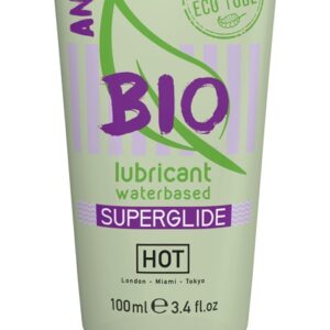 HOT Bio Superglide Anal Gleitgel auf Wasserbasis 100 ml-4042342004700