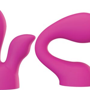Palmsensual 2 Aufsätze für den für den Palmpower Massager Pink-677613305305