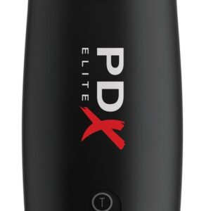 PDX Elite Masturbator Moto Bator 2 mit 5 Vibrationsmodi und 3 Saugmodi Schwarz-603912755213