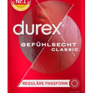 Durex 8 Gefühlsecht Classic Kondome 56 mm-4002448190325