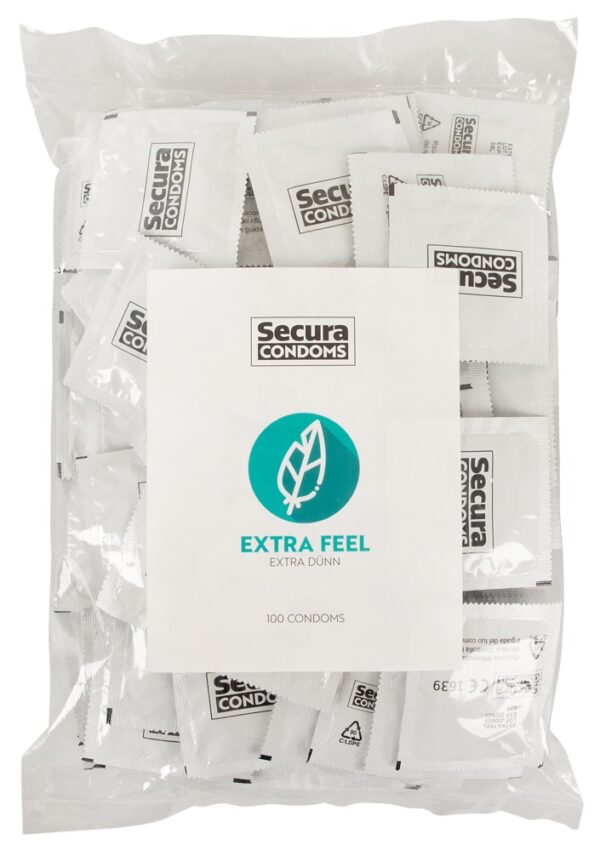 Secura Extra Feel 100 Kondome-4024144281473