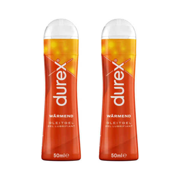 2x Durex Play Warming Gleitgel 100 ml-4002448096634