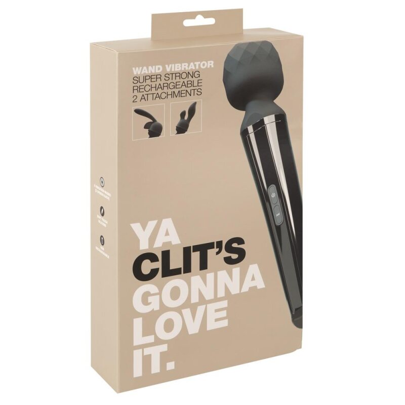 Wand Vibrator mit 2 Aufsätzen 5 wand vibrator mit 2 aufsaetzen